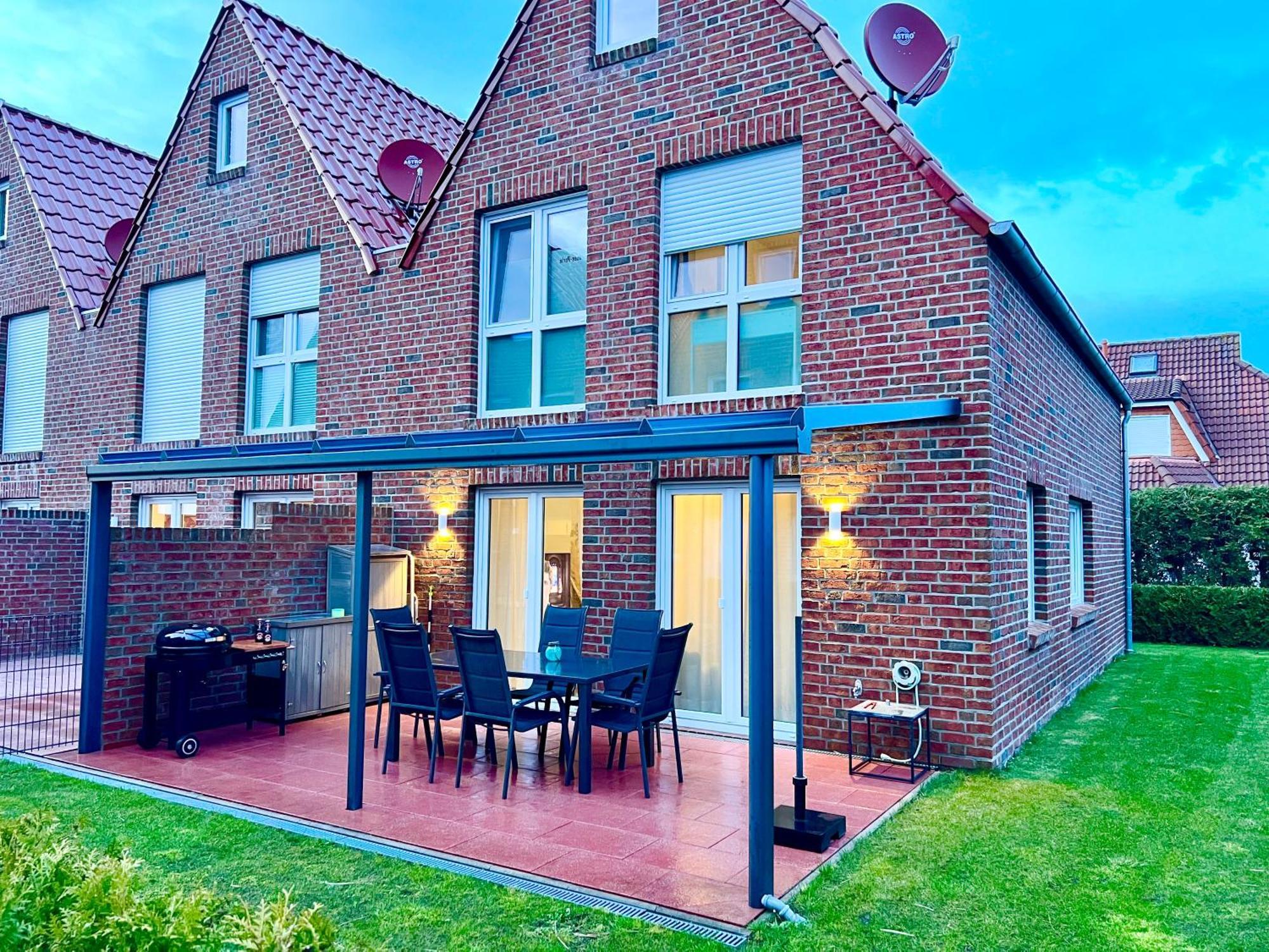 Ferienhaus Nordseeperle Dornumersiel Exterior foto